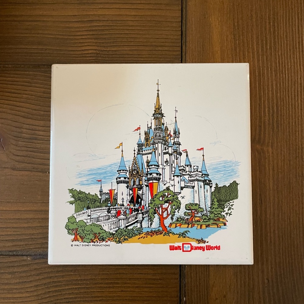Vintage Walt Disney World Tile